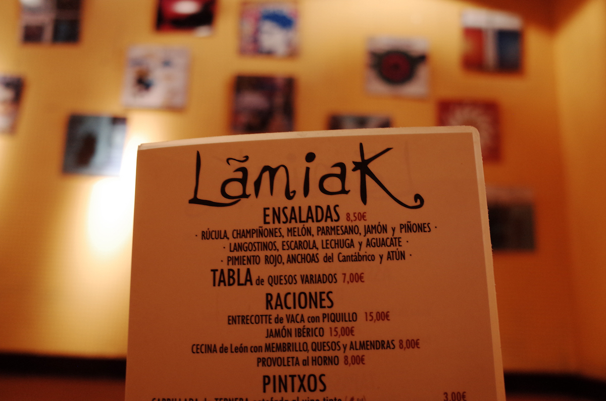 [西班牙馬德里Madrid-美食] 在地人私房推薦-二訪Lamiak餐廳/平價好吃的Tapas小物